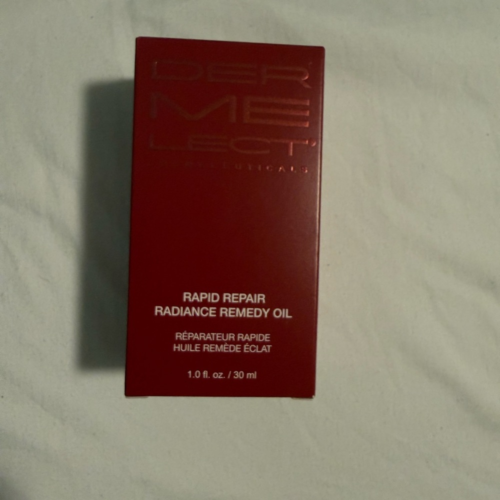 Dermelect Rapid Repair Radiance Remedy Oil. Brand new in box!